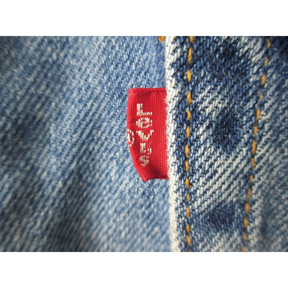 VINTAGE Levi's 550 Pants Mens 32 Blue Denim Jeans Relaxed Fit Pockets‎ 32X29* - Picture 7 of 15